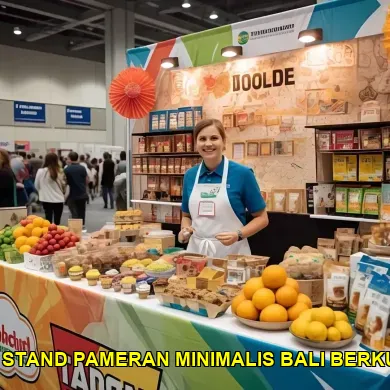 desain stand pameran minimalis bali berkualitas
